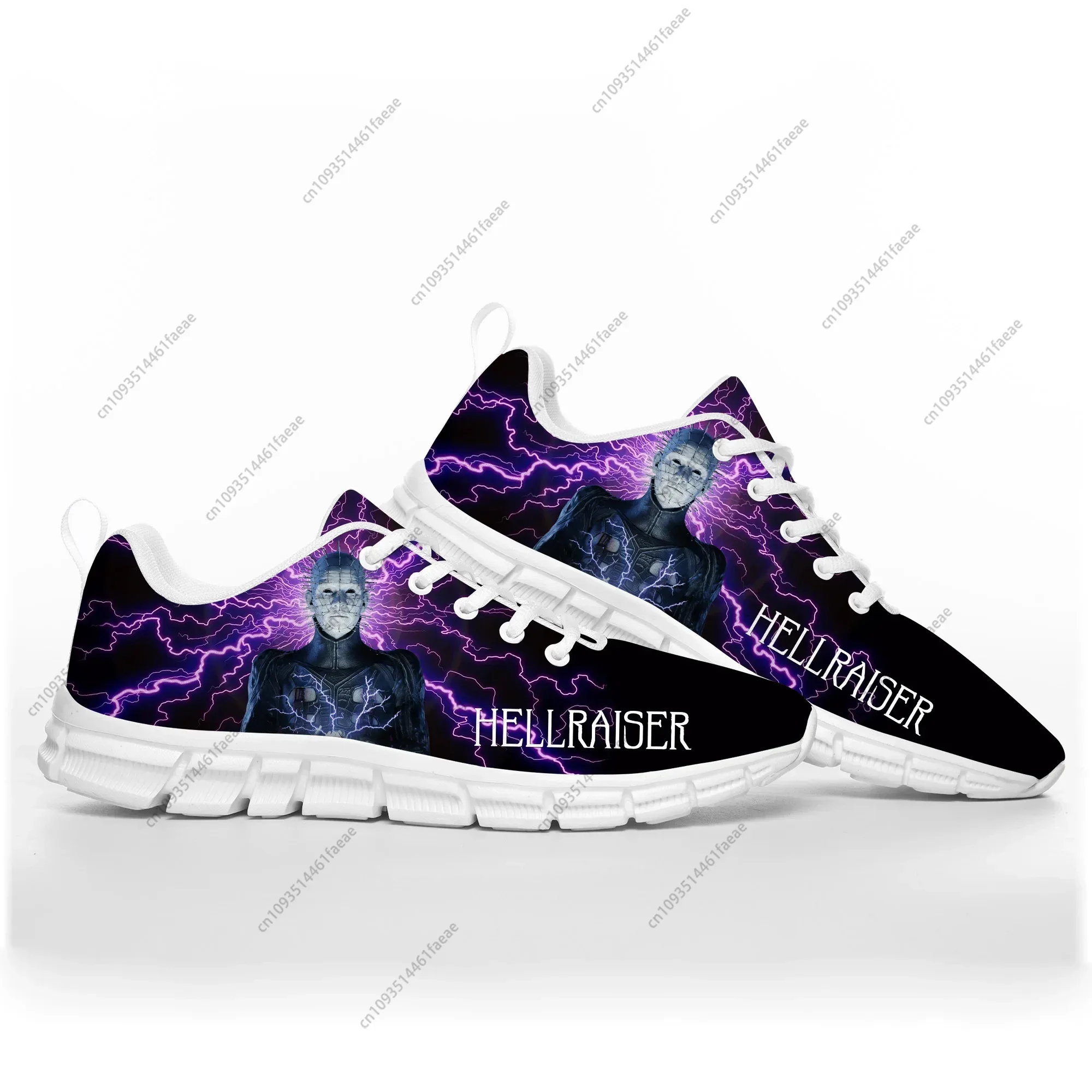Hellraiser Movie Pinhead Horror Halloween Sports Shoes Mens Womens Teenager Kids Children Sneakers Custom Quality Couple Shoes 3