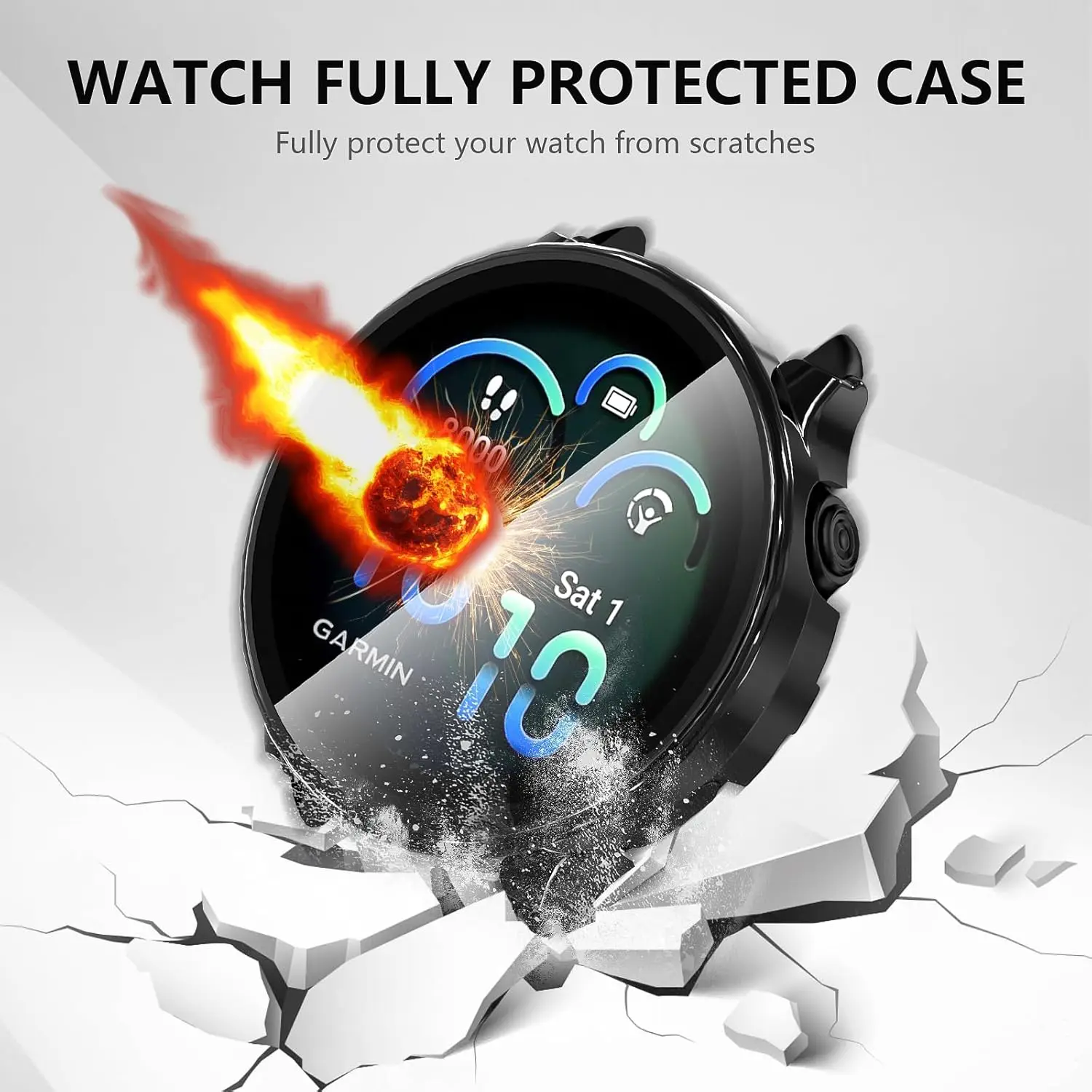 Enhanced All-Around Protective Bumper with Tempered Glass and Case Cover