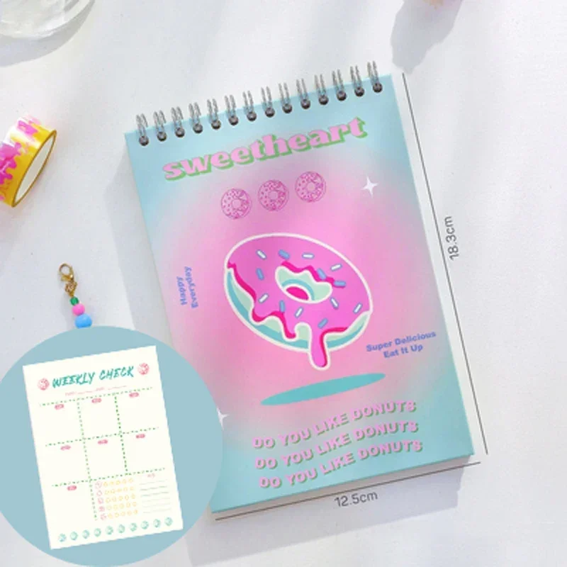 Weekly Planner: Undated Spiral Agenda with Pouch - A5 Notebook for 52 Weeks of Scheduling