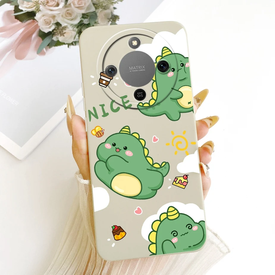 Cute Dinosaur Cartoon Soft TPU Phone Case Cover