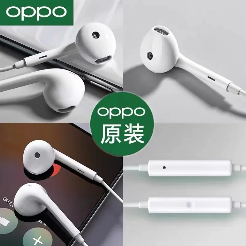 Oppo R15 Earphone Original Oppo Jual ORIGINAL Headset Earphone