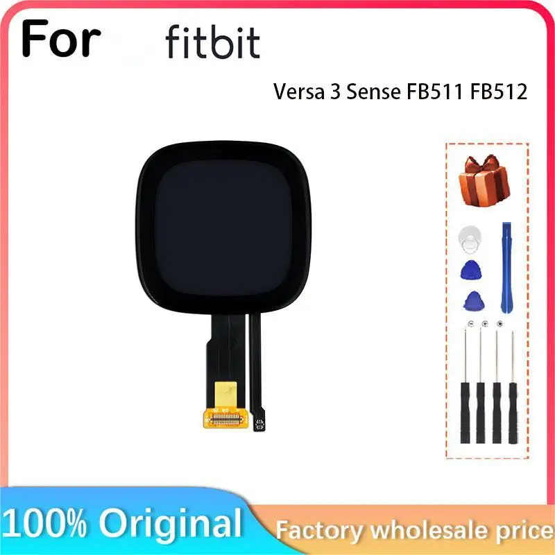 Für Fitbit Versa 3 Fitbit Sense FB 511 FB 512 OLED LCD Display Teile Ersatz Reparatur Verwenden – Detail 7