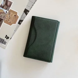 Premium Magnetic Leather Wallet with Card Slots - Sleek and Secure Phone Accessory (Green)