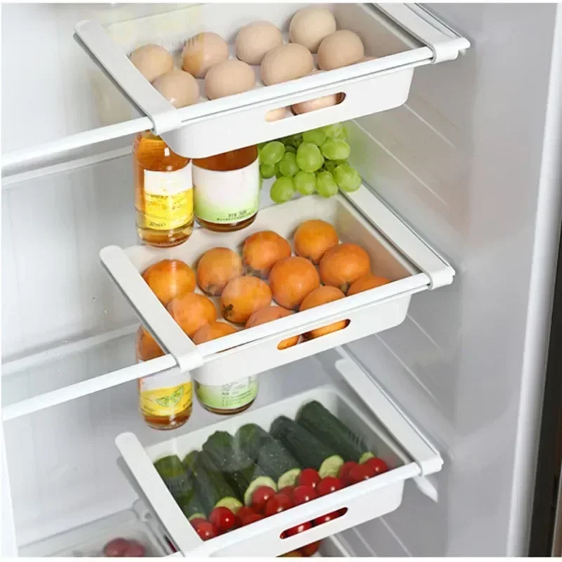 1pcs Fridge Egg Drawer Organizer Holder Trays Egg Container