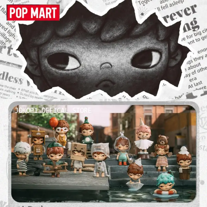 Pop Mart Hirono Little Mischief Series Blind Box Surprise Box Original Action Figure Cartoon Model Mystery Box Collection Girls