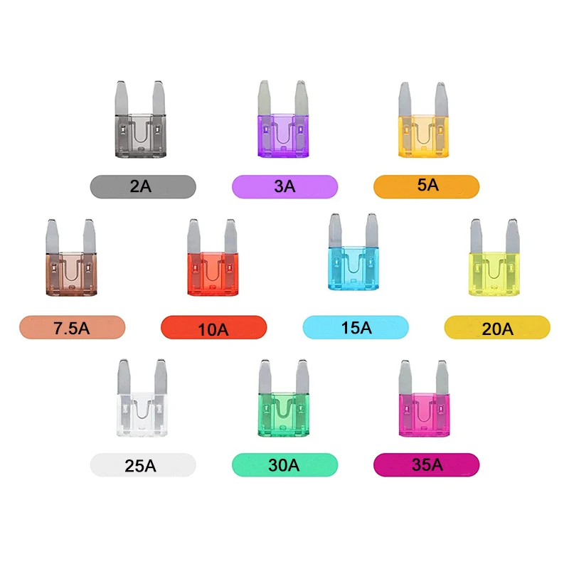 Small Car Fuses Set Mixed Blade Fuse 60/30pcs