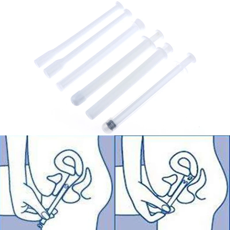 5 Pcs/set Vaginal Applicator Lubricant Injector Syringe Lube Anal Nasal Launcher 2