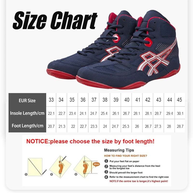 Mid Cut Wrestling Shoes Boxing Boots Men Women Size 34-45 Training Boots Outdoor Sports Sneakers Sambo Shoes