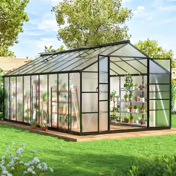 Polycarbonate Greenhouse Kit 1