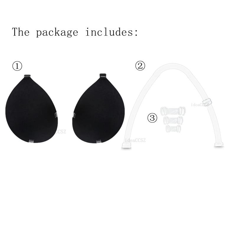Reggiseno Invisibile In Silicone - Push Up Adesivo, Senza Spalline, Riutilizzabile