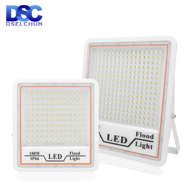 110V 220V Refletor Led LED Flood Light 200W 100W 50W Outdoor Lighting IP66 Waterproof 85-265V Floodlight Spotlight Garden Lights doersupp водонепроницаемый ip65 3w cob led открытый ландшафт сад стена двор дорожка пруд flood spot lights 85v 265v