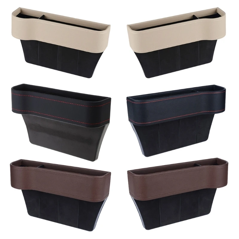 

Car for Seat Filler Pocket PU Leather Auto Storage Box Holder Containe