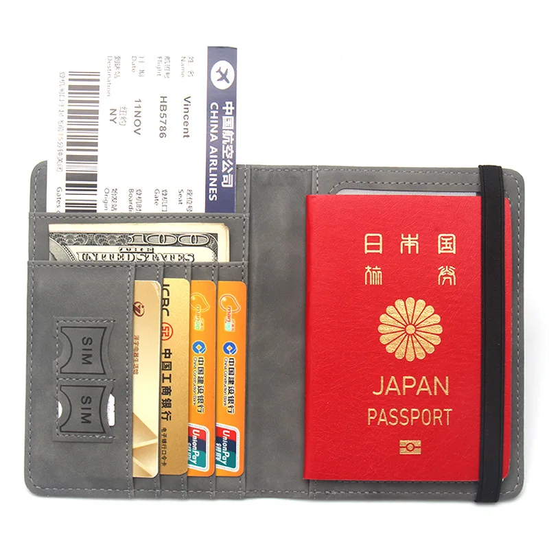 Japanese Passport Cover Japan Passports Protective Case - 2