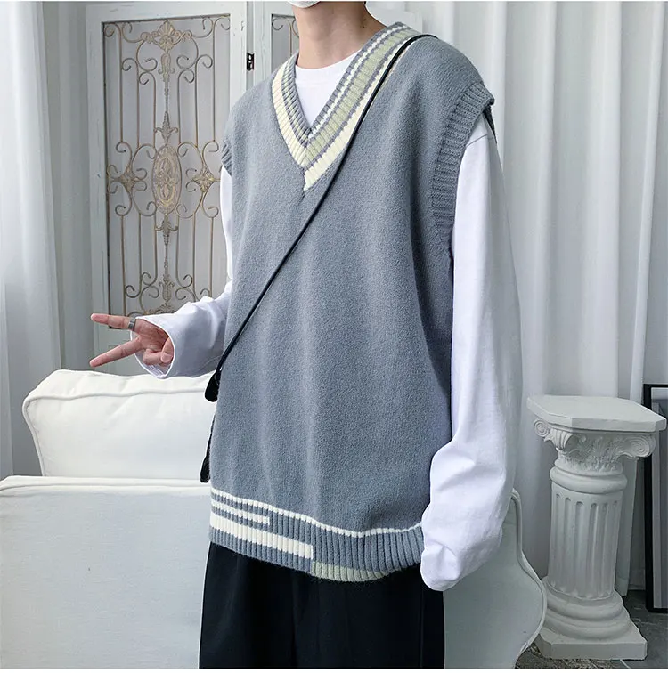 Mens Knit Sweater Vest