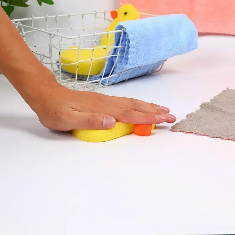 Baby Bath Sponge Children Animal Shape Sponge Wipe Newborn Cartoon Duck Bath Towel Baby Supplies Stuff baby bath sponge