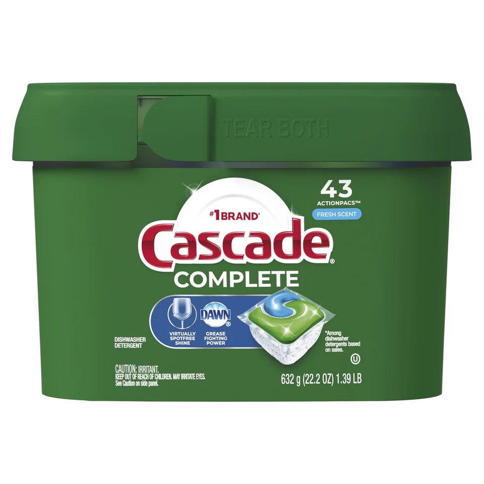 Complete ActionPacs Dishwasher Pods Fresh Scent 43 Count