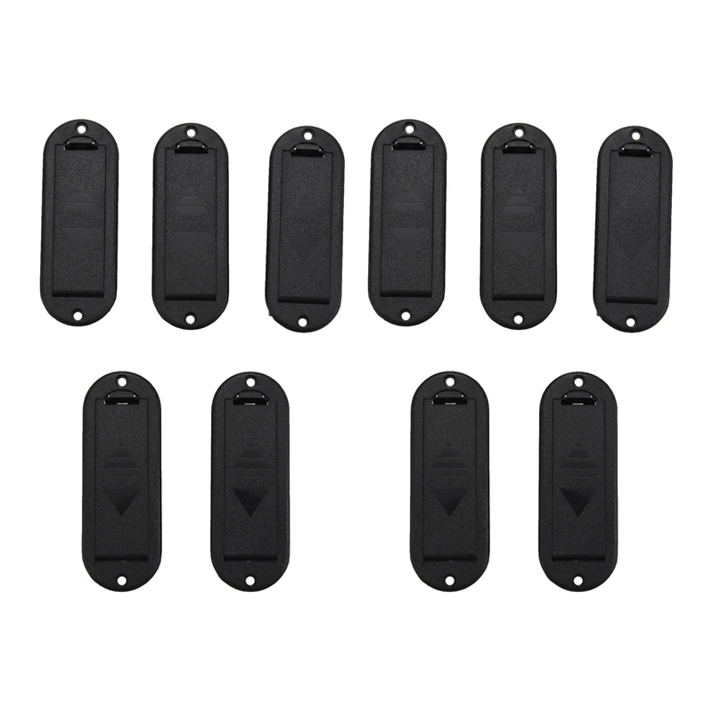

10Pcs 9V Battery Case Holder Cover Box Replacement For Active Guitar Bass Pickup