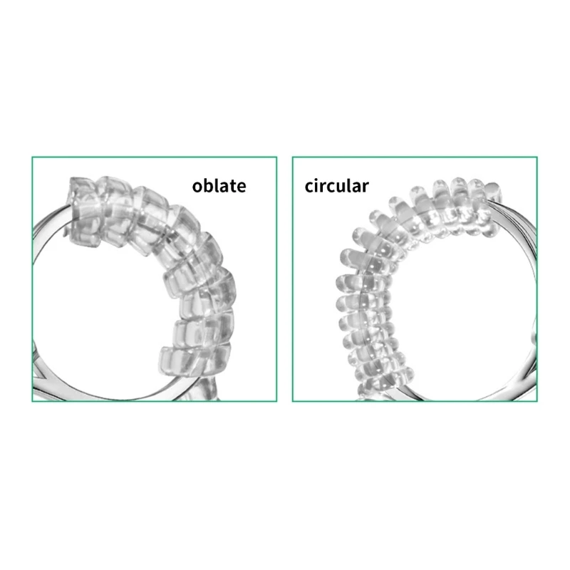 Adjuster Jewelry Tools Spiral-Based-Ring Size Adjuster Guard Tightener Reducer Resizing Tool Ring Jewelry Guard
