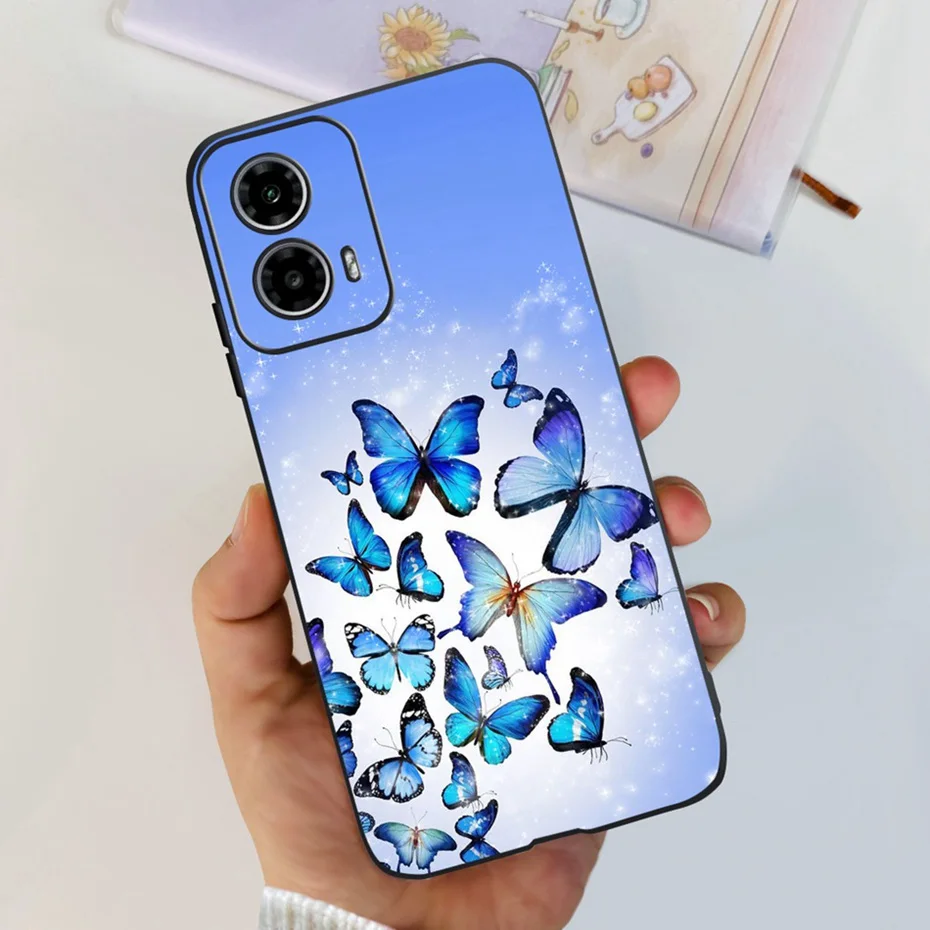Cute Love Pattern Soft Silicone Phone Case - Stylish & Durable Back Cover