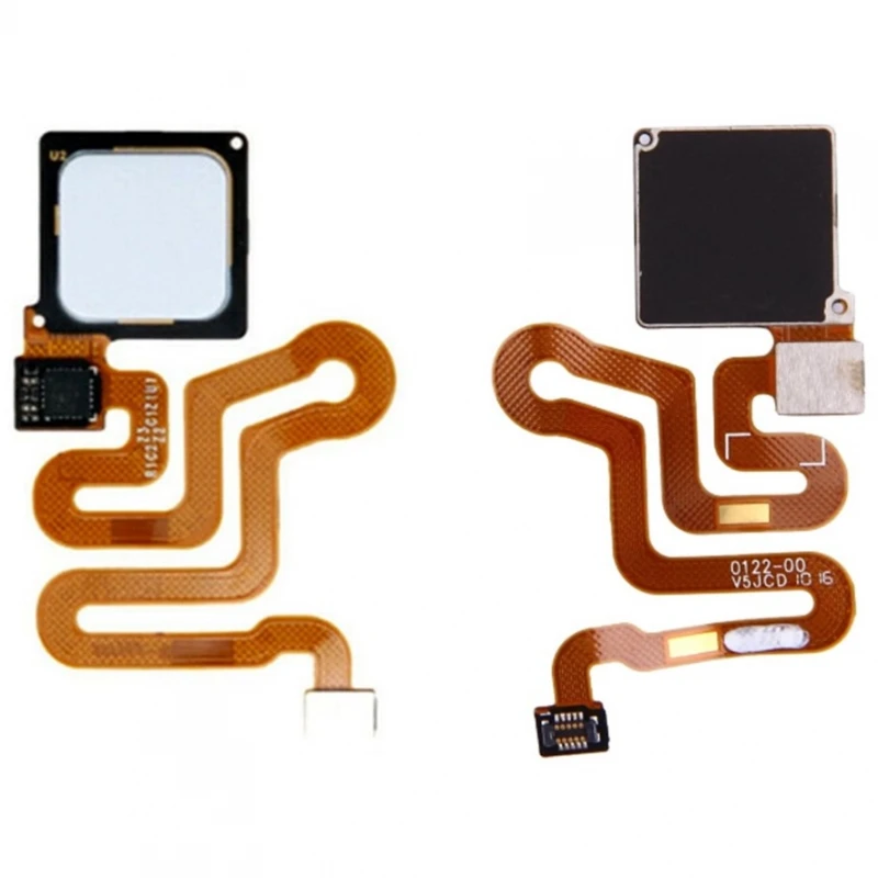 Pulsante Home Per Huawei P9 Lite Flex Cavo Per Impronte Digitali Honor 5C Plus 7 G9 Bianco # Huawei P9 (Eva-Al00, Eva-Al10, Eva-L09, Eva-L19, Eva-L29)