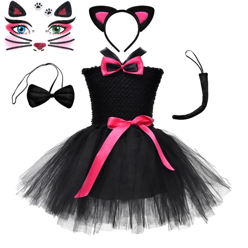 Koongso Disfraz De Súper Gatito Para Niños Y Niñas – Mono Con Máscara, 4 Colores, 6 Tallas (90-150 Cm), Para Halloween Y Fiestas