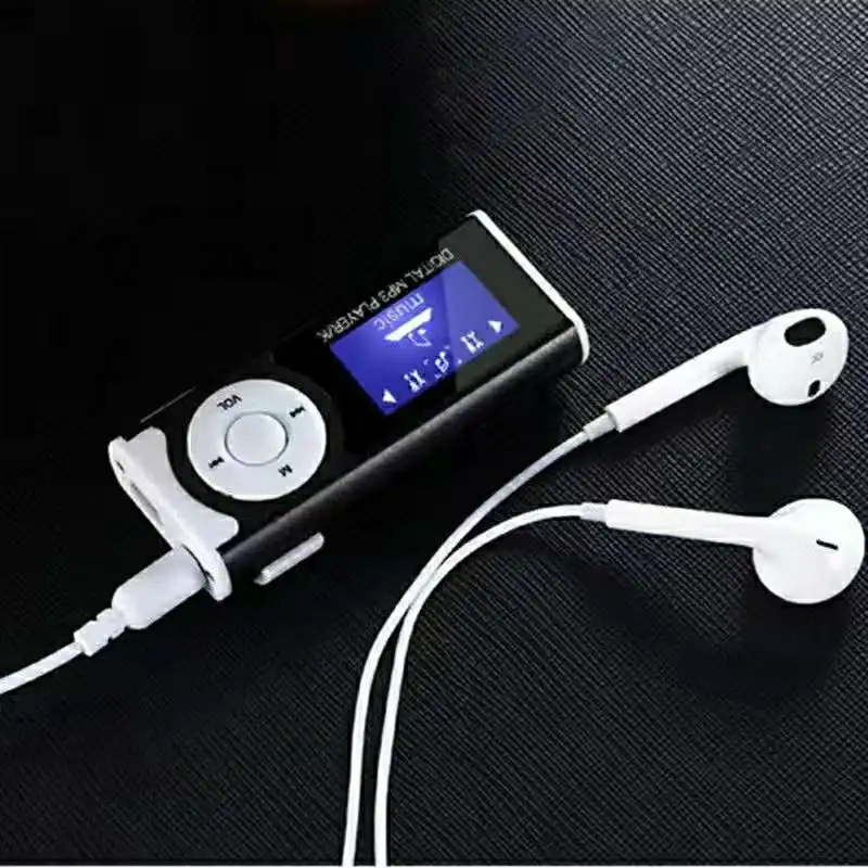 RechargeablePortableMP3MediaPlayerLCDScreenDisplayVideoMusic