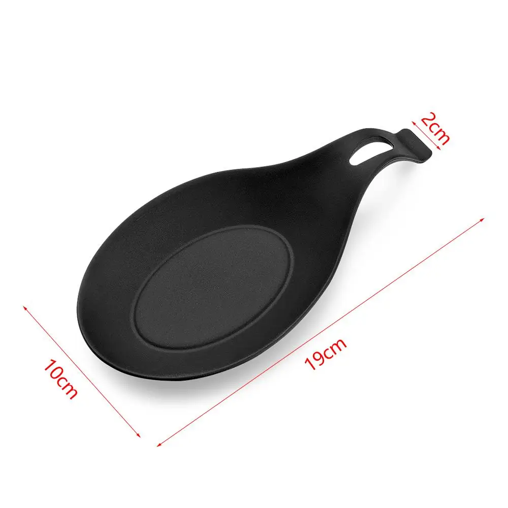 Silicone Heat Insulation Spoon Utensil Holder Stove Organizer Shelf Placemat Lid Scoop Cookware Bracket Stand Kitchen Accessory