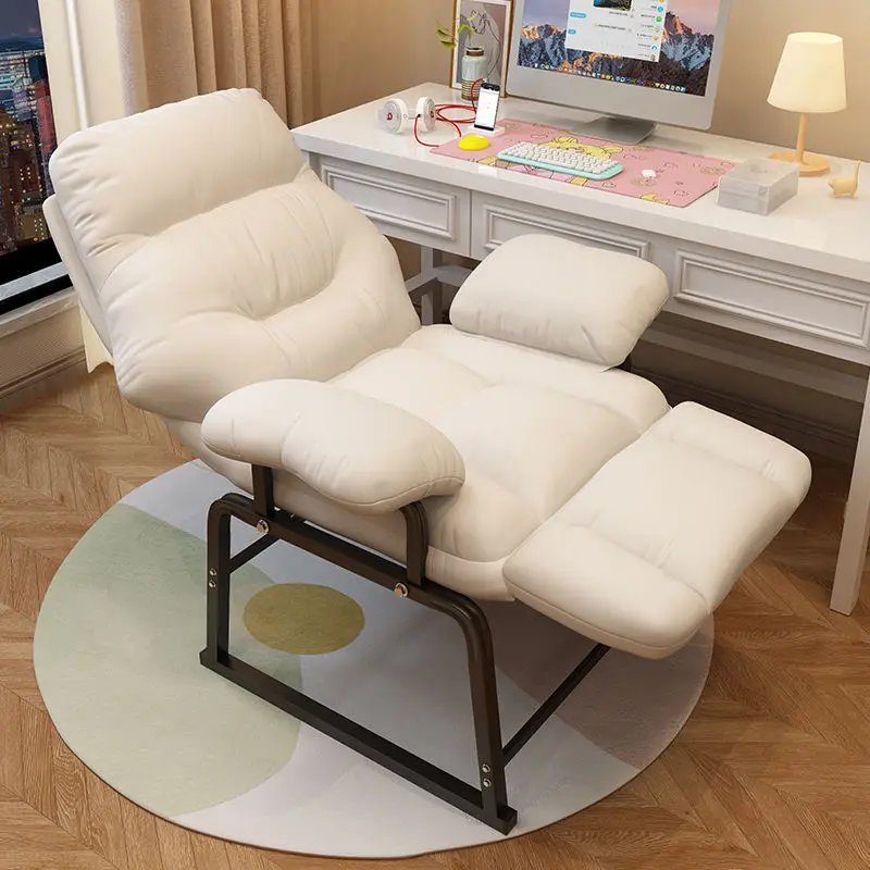 Sofa Chair Cama Sofa Home Lazy Sofa Chair Comfortable Sedentary Office Computer Reclining Back Chair Adjustable Recliner Bed