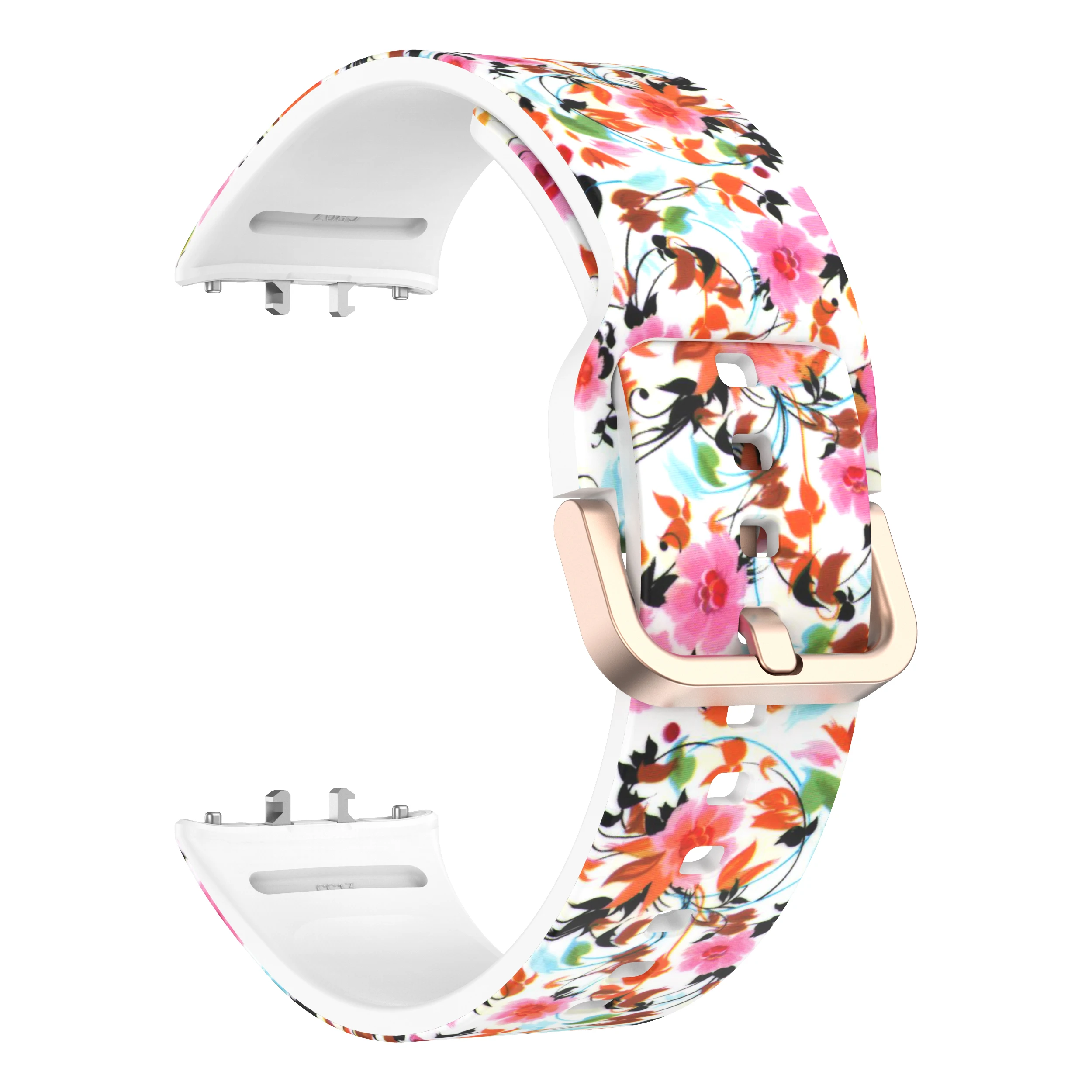 Stylish Sport Rubber Band - Printed Silicone Bracelet Strap Accessory