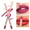 8 Color Waterproof Lip Liner Pencil Long Lasting Natural Lipliner Pen Red Contour Tint Sexy Dark Red Pink Matte Lipstick Pencil 5