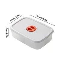 Boîtes de conservation des aliments au réfrigérateur pour viande et fruits surgelés, conservation des aliments frais, outils de stockage de cuisine essentiels sous-emballés portables. 6