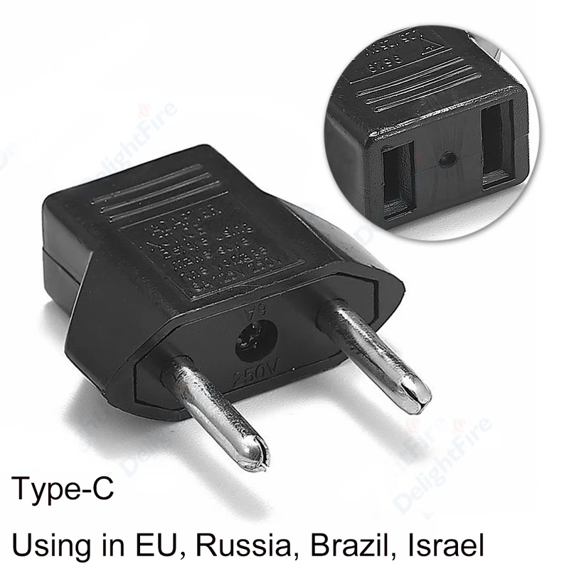 Adaptador Enchufe Americano/Europeo (TP-16278)