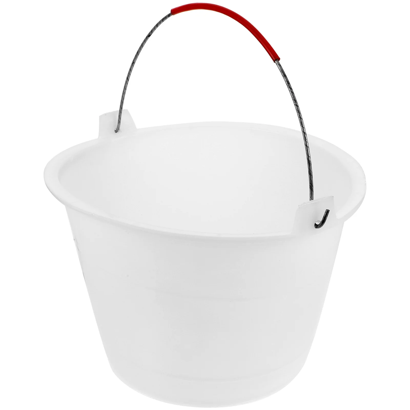 Beef Tendon Cement Bucket Plastic Empty Cleaning with Handle Buckets Charcoal Concrete