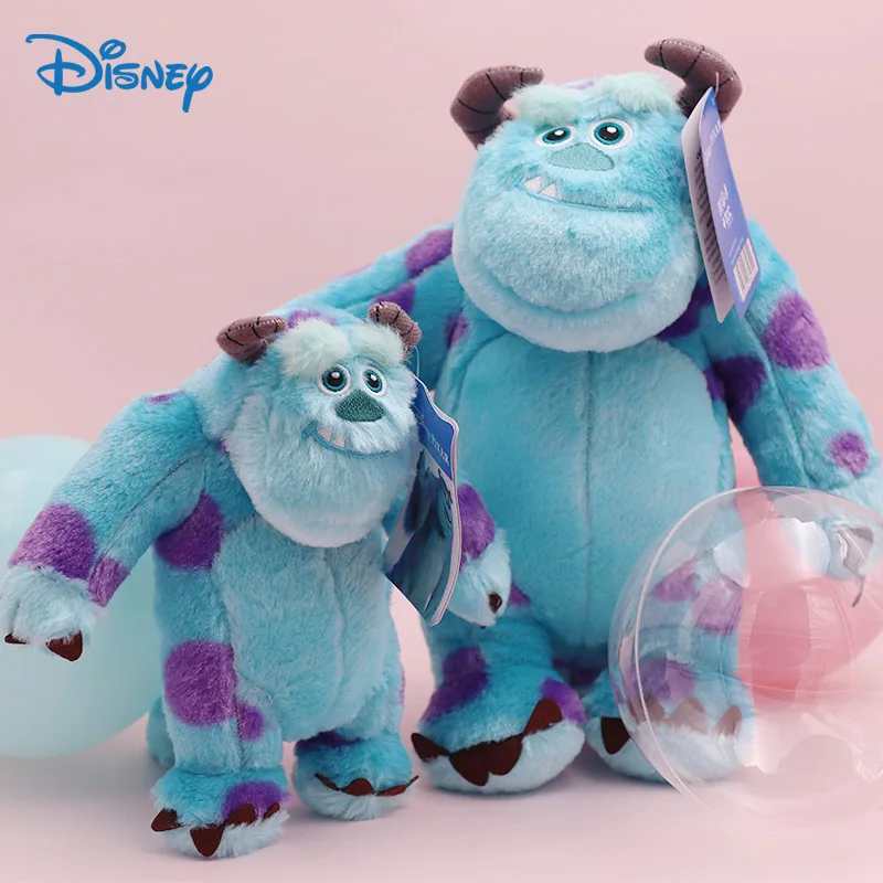 23/30cm Kawaii Sulley Disney Monsters Inc Plush Toys Cute Pixar Stuffed Dolls Anime Animals For Boy Birthday Gift For Girlfriend lost ollie plush toys anime adventure partner ollie rosy zozo stuffed dolls clown rabbit bear animals plushie pillows kids gifts