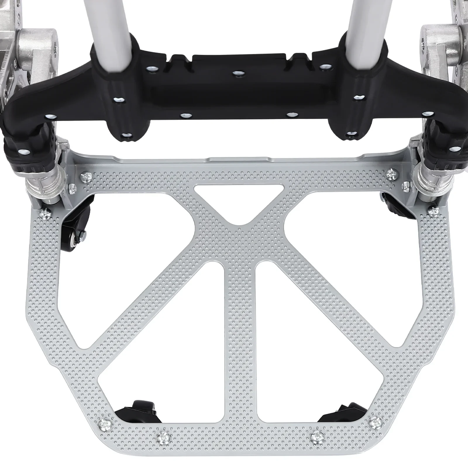 Zusammenklappbarer Treppenlift, ausziehbarer Treppenwagen, 70 kg, mit rutschfesten Polstern, elastisches Seil, zusammenklappbarer Handwagen, Transportwagen – Detail 10