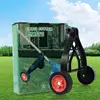 String Trimmer Support Wheels Auxiliary Wheels Lawnmower Wheel Brush Cutter Wheel Mower Attachment Adjustable Grass Cutting 5