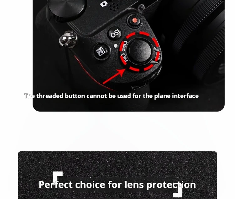 Sakura Kamera Blitzschuh Abdeckung für Nikon Z8 Zfc D750 Sony A6300/6400 A6000 Canon 1dx3 Olympus Fujifilm Metall Kamera Dekoration – Detail 7