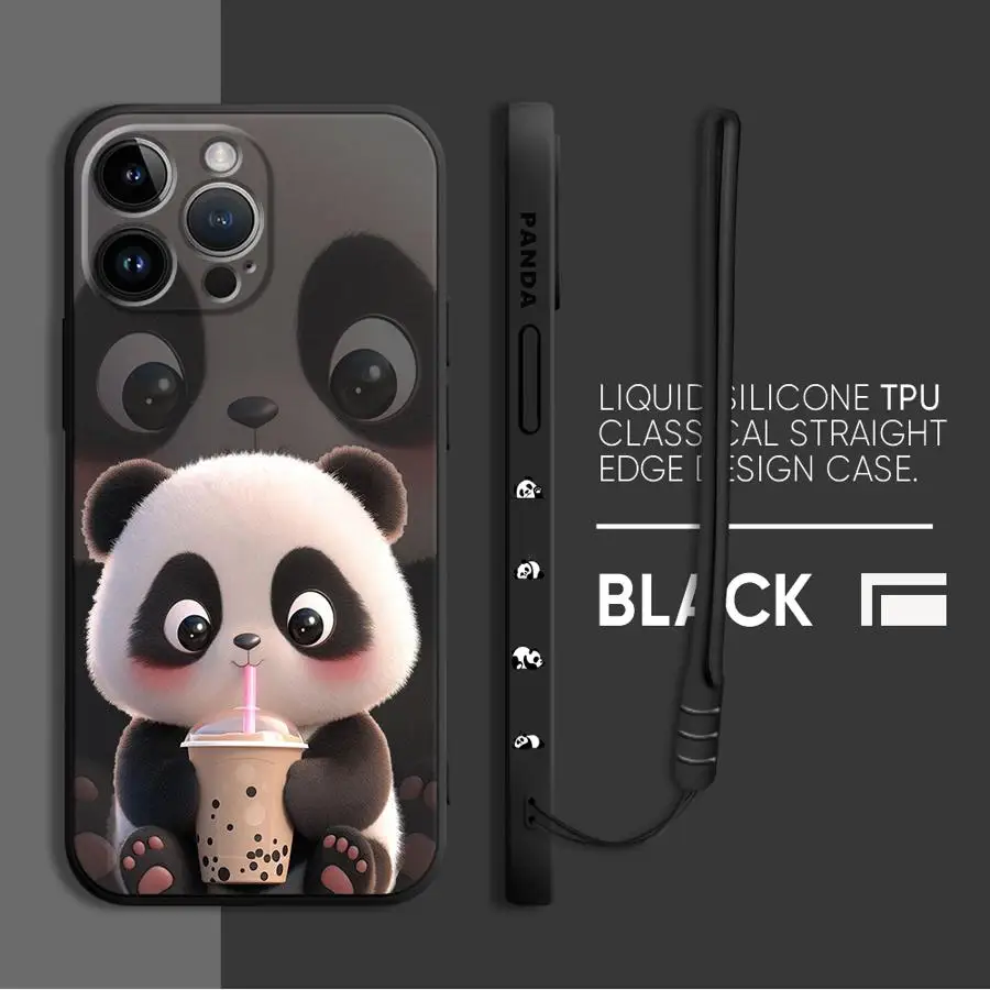 Adorable Panda Shockproof Phone Case