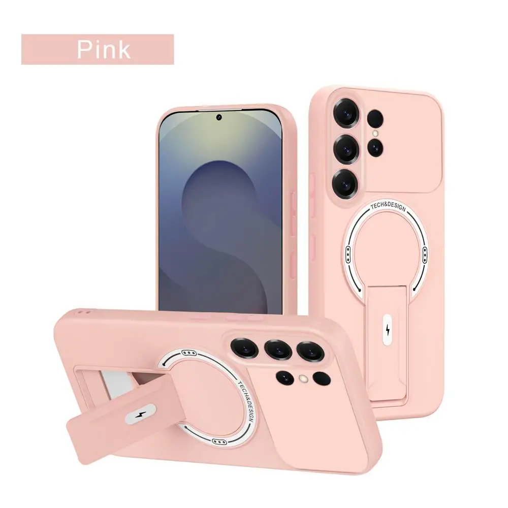 Enhanced Kickstand Phone Case with Magsafe-Compatible Armor Bracket