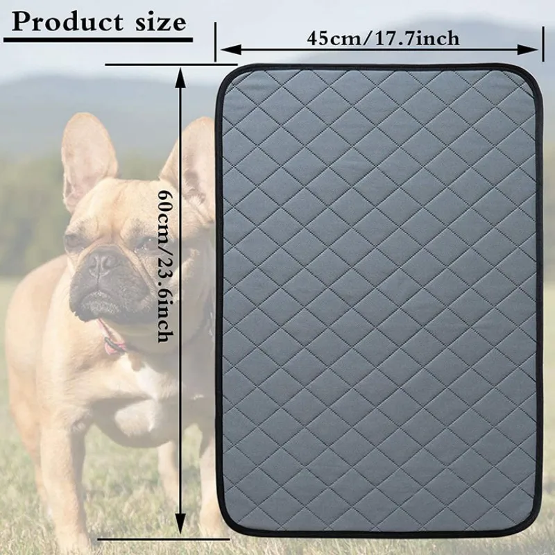 Animal Urinary Pad Pet Sleeping Mat Rabbit Guinea Pig Cage Liner Small Pet Items Waterproof Anti Slip Bedding Mat Highly Absorbent Pee Pad for Hamsters Accessories
