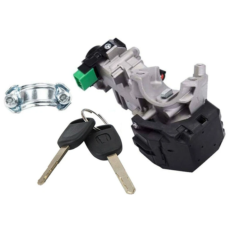 Ignition Switch Cylinder Lock Auto Trans + 2 KEYS For 03-11 Honda Accord CRV Fit Civic Odyssey 35100-SDA-A71