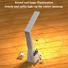 LED Desk Lamp USB Dimmable Touch with Calendar Temperature Clock Night Light Foldable Table Lamp for Study Reading Lamp 2