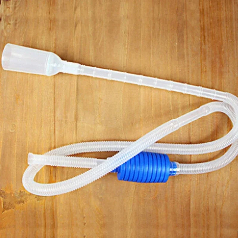 Aquarium Water Pump Aquarium Siphon Fish Cleaner Pump Tank Syphon Vacuum Semi-automatic Water Change Changer Gravel Water Pump Filter Accessories