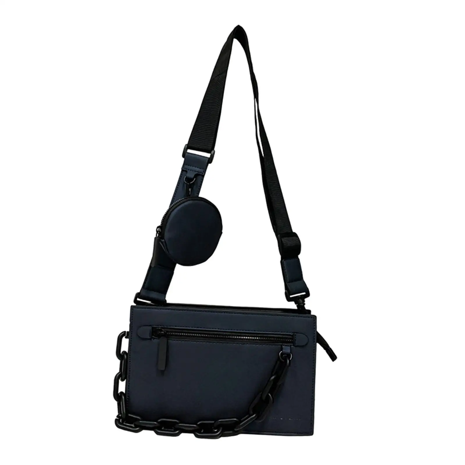 Shoulder Bag Satchel Zipper Closure Lady Mens Bag for Dating Travel Business