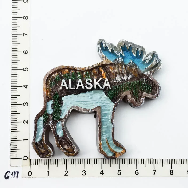 Seattle USA America magnete frigo cristallo turistico souvenir regalo collezione frigorifero adesivo magnetico