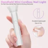 LINMANDA 18W Mini UV LED Nail Lamp Portable Nail Lamp Fast Drying Curing Light for Gel Polish No Black Hands 6 Lamps UV Lamp 5