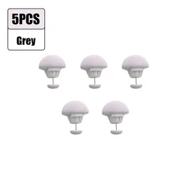 Adjustable Anti-Slip BedSheet and Duvet Fastener Clips - Easy Unlock Design (Grey-5PCS)