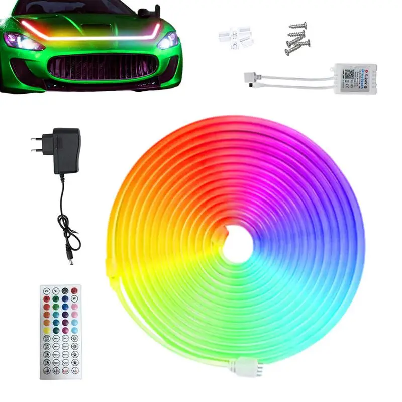 

Светодиодная лента для подсветки телевизора, 5050 RGB, управление через приложение