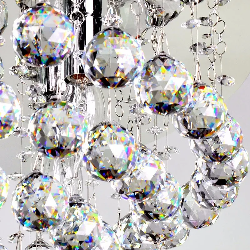 Crystal Sun Catcher Chandelier Crystal Drops Crystal Beads Crystal Beads Garlands 10pcs 15mm Crystal Glass Lighting Faceted Ball Chandelier Parts Feng Shui Lamp Prism Sun Catcher Home Wedding Party Decoration