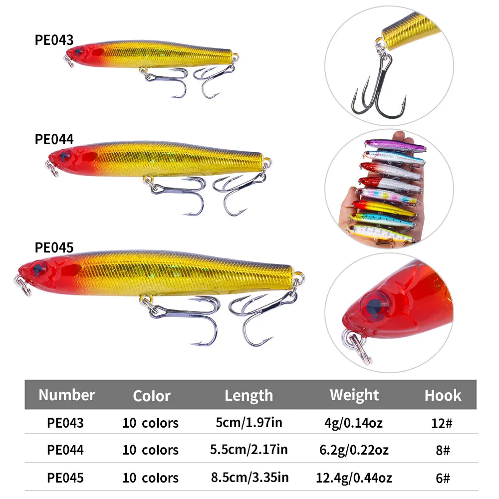 Cheap HENGJIA 0.44oz Metal Spinner Spoon Bait with 2 Blades Trout Bass Pike  Fishing Lures lot 10